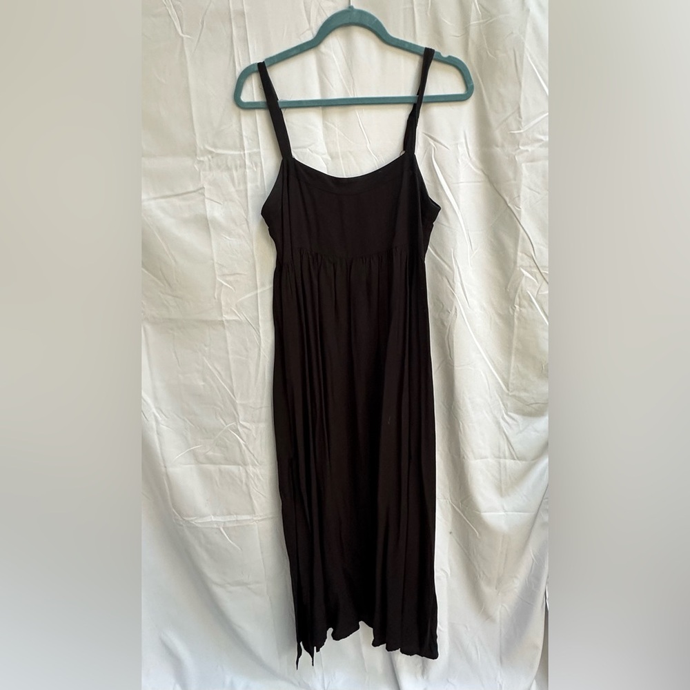 Natural life, black sundress